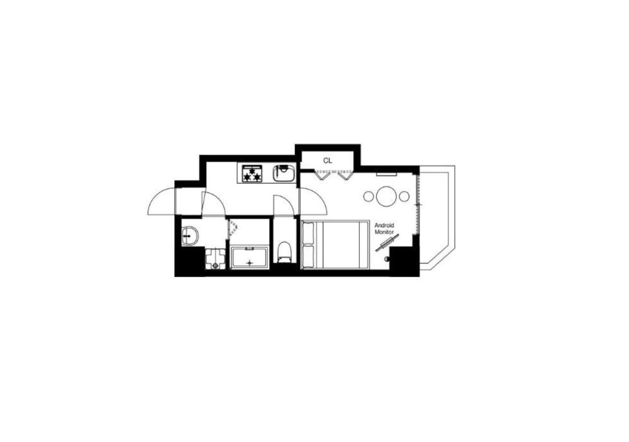 Grandia Shinsaibashi Appartement Osaka Kamer foto