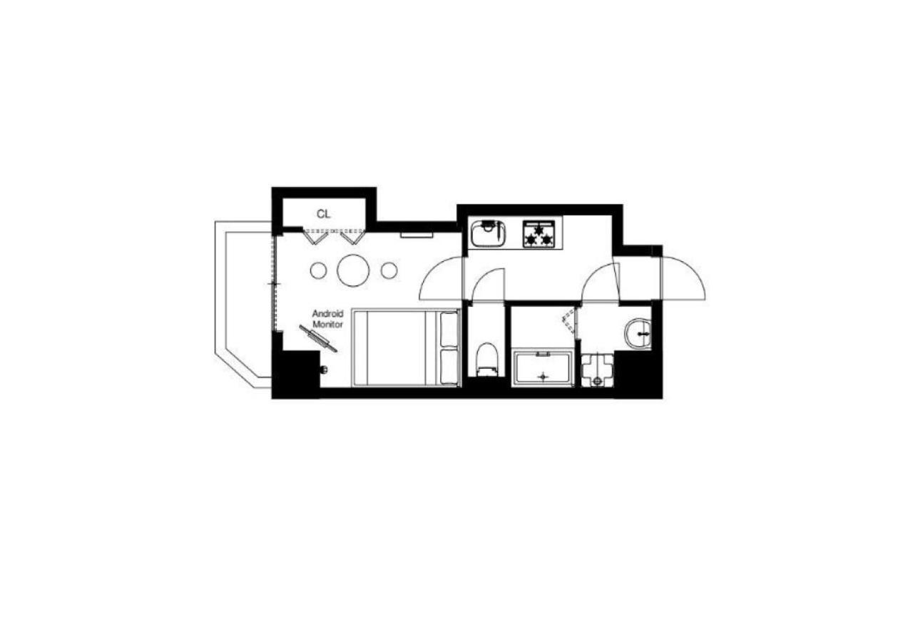 Grandia Shinsaibashi Appartement Osaka Kamer foto