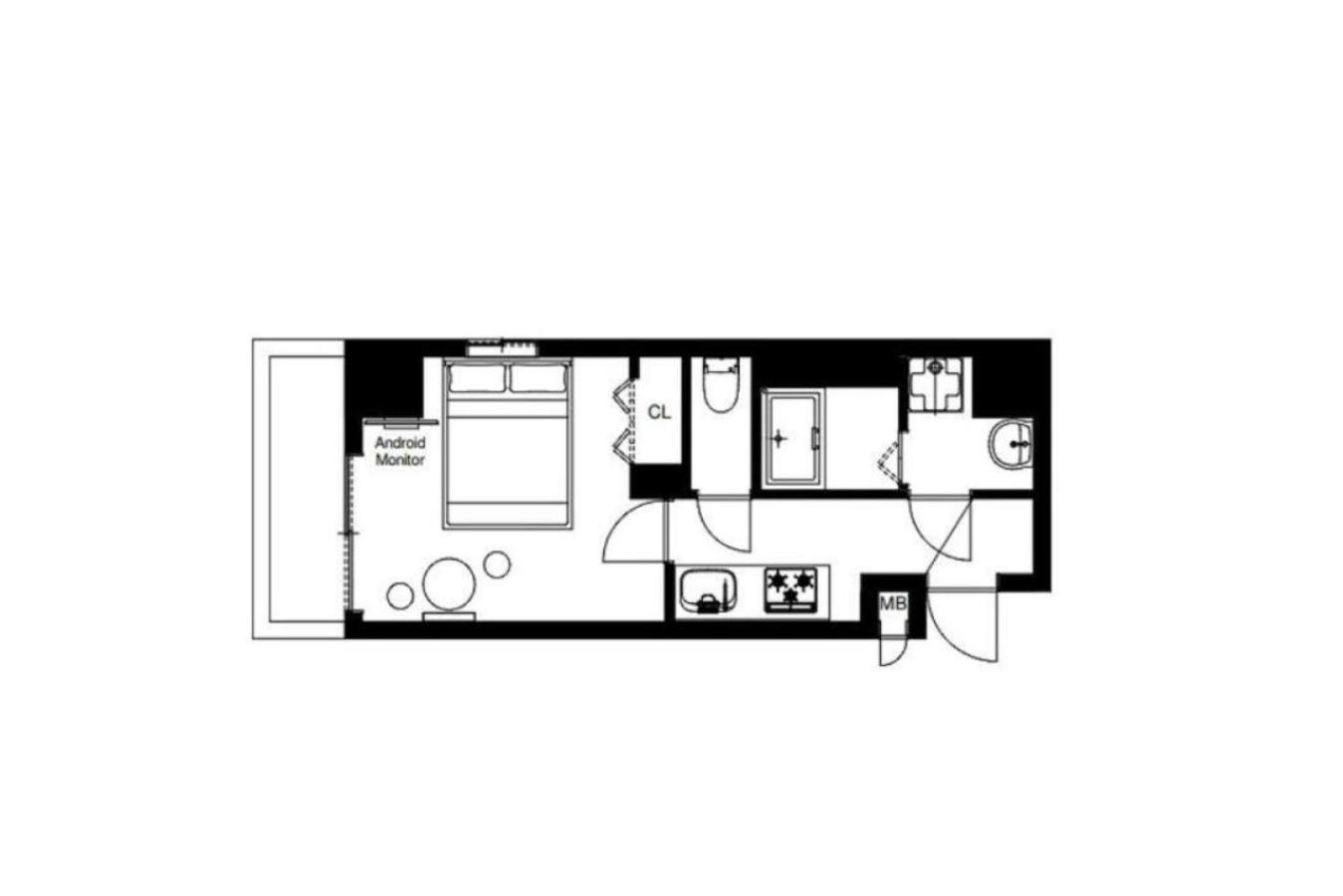 Grandia Shinsaibashi Appartement Osaka Kamer foto